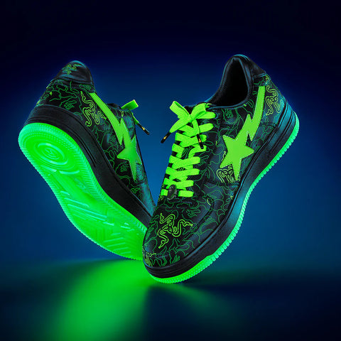 BAPE STA™ BAPE® X RAZER NEON CAMO L