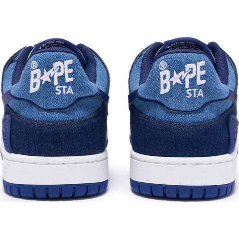 BAPE® SK8 STA DENIM M