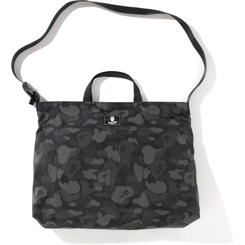 ABC DOT REFLECTIVE SHOULDER TOTE MENS