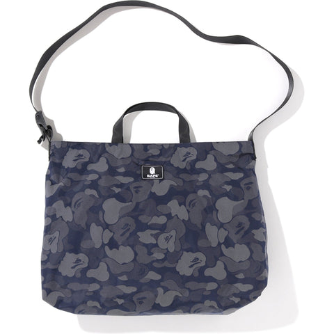 ABC DOT REFLECTIVE SHOULDER TOTE MENS