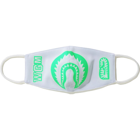 GLOW IN THE DARK SHARK MASK MENS