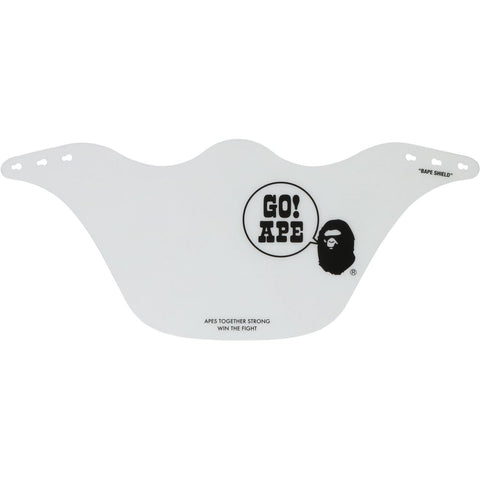 BAPE MOUTH SHIELD TRANSLUCENT MENS