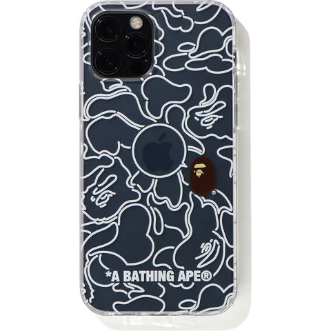 ABC NEON CAMO IPHONE 12 PRO MAX CLEAR CASE