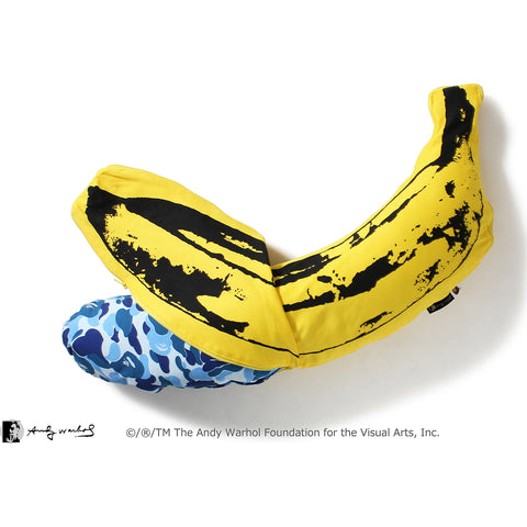 MEDICOM TOY ANDY WARHOL ABC BANANA CUSHION (S) M