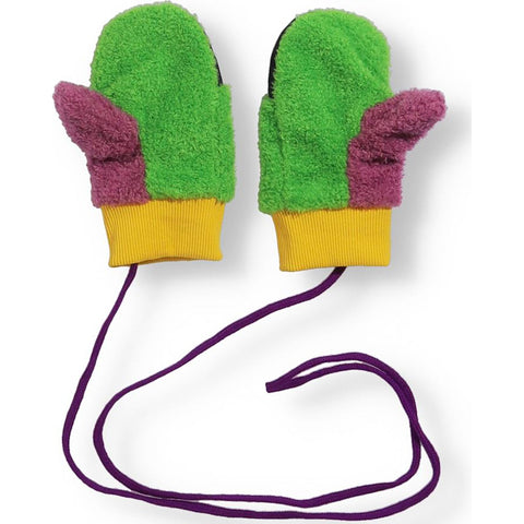 MULTI BOA APE HEAD MITTENS KIDS
