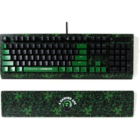 RAZER X A BATHING APE NEON CAMO BLACKWIDOW V3 MENS