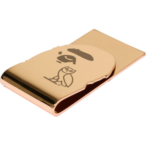 BAPE X OVO APE HEAD MONEY CLIP M