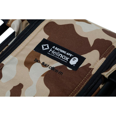 BAPE X HELINOX COLOR CAMO TACTICAL FIELD OFFICE