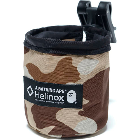 BAPE X HELINOX COLOR CAMO CUP HOLDER