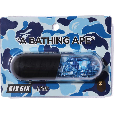 BAPE X KIXSIX ABC CAMO SHOELACE MENS