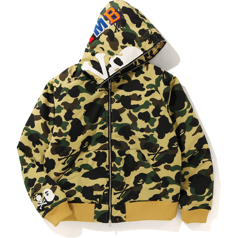 MM BAPE HOODIE DOWN JACKET MENS