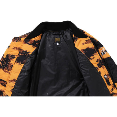 TIGER CAMO LONG MA-1 MENS