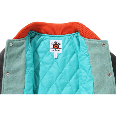 APE HEAD VARSITY JACKET KIDS