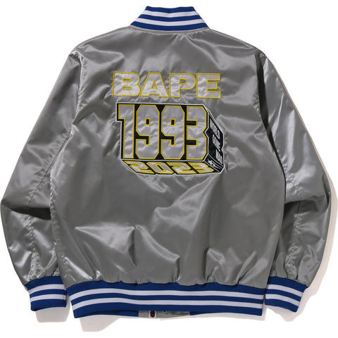 NYLON VARSITY JACKET M