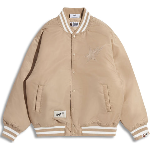 BAPE X HIGHSNOBIETY NYLON VARSITY JACKET MENS