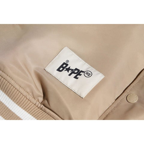 BAPE X HIGHSNOBIETY NYLON VARSITY JACKET MENS