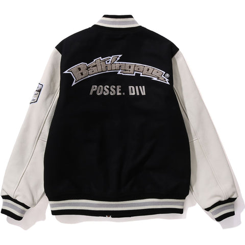 BATHING APE VARSITY JACKET MENS