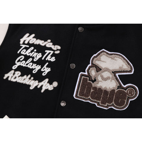 BATHING APE VARSITY JACKET MENS