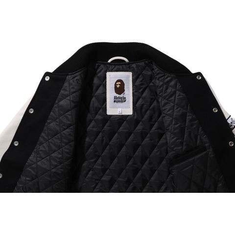 BATHING APE VARSITY JACKET MENS