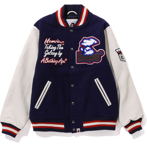 BATHING APE VARSITY JACKET MENS