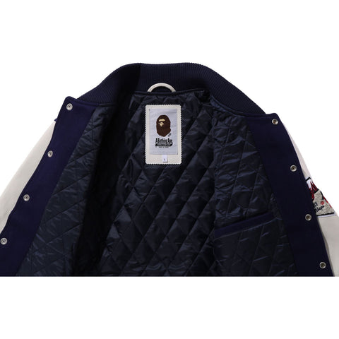 BATHING APE VARSITY JACKET MENS