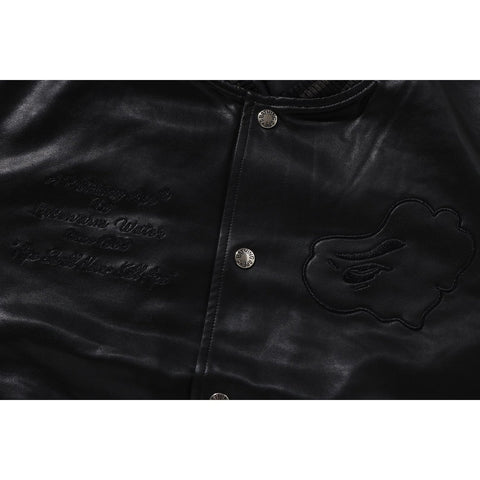 MULTI LOGO VARSITY JACKET LADIES