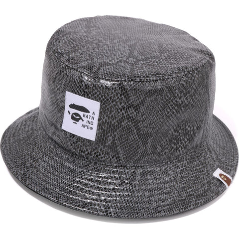 SNAKE REVERSIBLE BUCKET HAT M