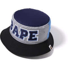 BAPE COLOR BLOCK BUCKET HAT KIDS