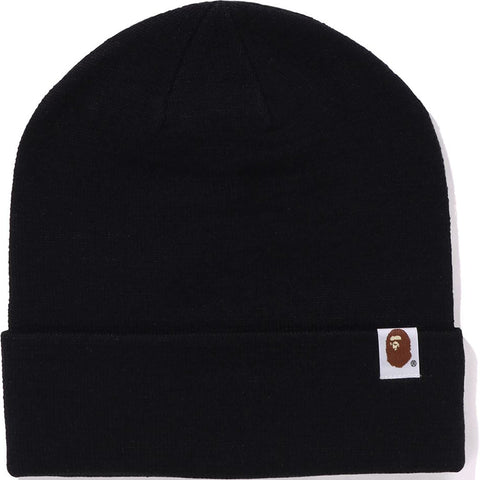 BAPE PATCH KNIT CAP MENS