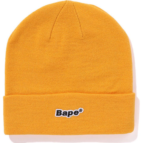 BAPE PATCH KNIT CAP MENS