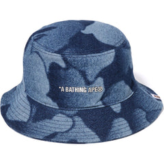 RAINBOW JACQUARD METAL LOGO PIN BUCKET HAT MENS