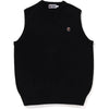 APE HEAD ONE POINT KNIT VEST MENS