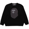 APE HEAD JACQUARD KNIT SWEATER MENS