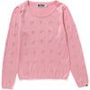 CRYSTAL STONE BAPE KNIT SWEATER LADIES