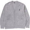 SOLID CAMO JACQUARD ONE POINT CARDIGAN MENS