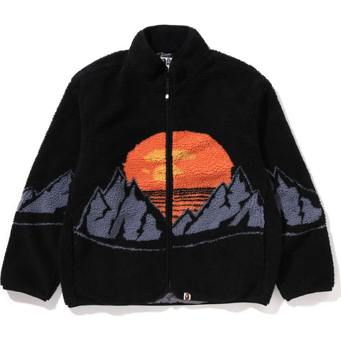 BAPE MOUNTAIN RELAXED FIT BOA JACKET MENS