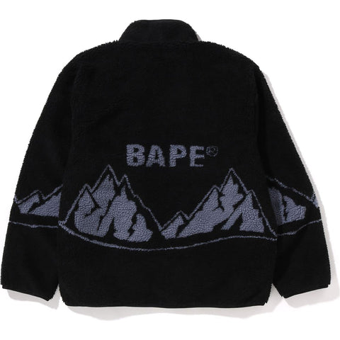 BAPE MOUNTAIN RELAXED FIT BOA JACKET MENS