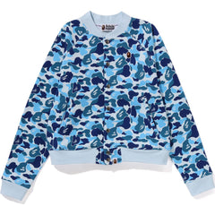 ABC CAMO SWEAT VARSITY JACKET L