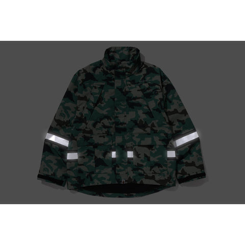 WOODLAND CAMO RELAXED FIT SAFETY JACKET M