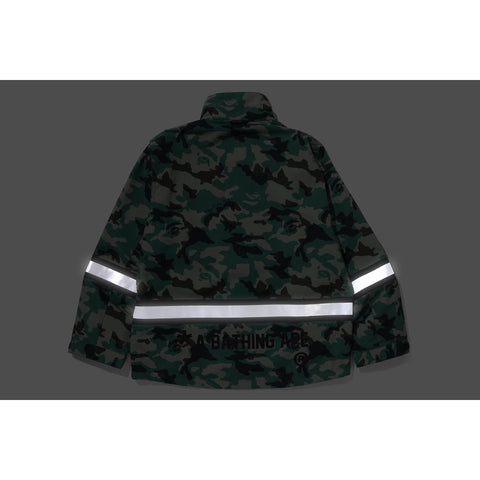 WOODLAND CAMO RELAXED FIT SAFETY JACKET M