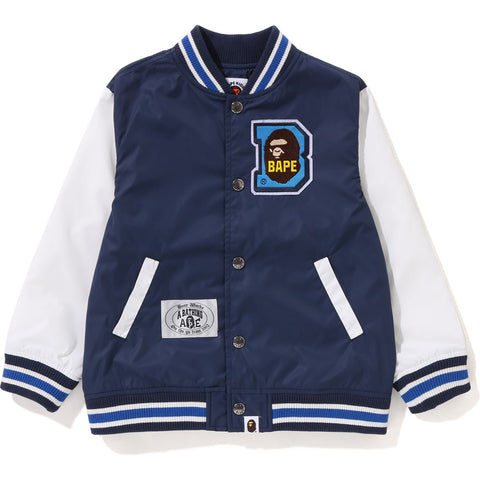 APE HEAD B PATCH VARSITY JACKET K