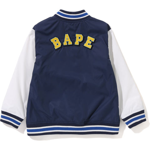 APE HEAD B PATCH VARSITY JACKET K