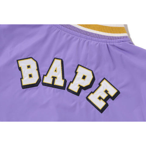 APE HEAD B PATCH VARSITY JACKET K