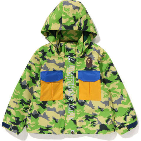 WOODLAND CAMO 4WAY HOODIE JACKET K