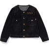 CHAMPION NO-COLLAR DENIM JACKET LADIES