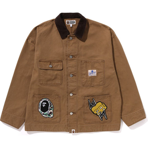 WASHED DUCK COVERALL MENS