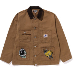 WASHED DUCK COVERALL MENS