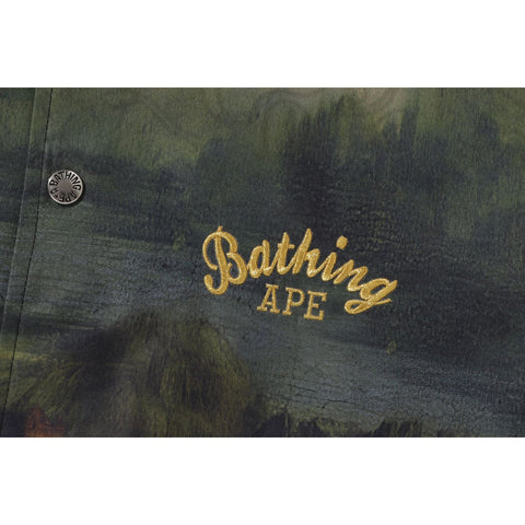 ART PRINT COACH JACKET MENS