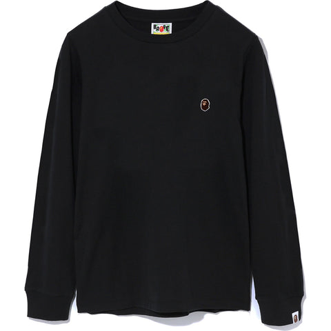 APE HEAD ONE POINT L/S TEE LADIES