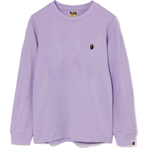 APE HEAD ONE POINT L/S TEE LADIES